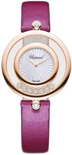 Chopard Happy Diamonds 209426-5001 18kt Rose Gold Mother of Pearl