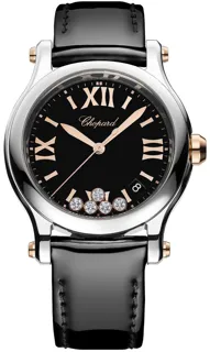 Chopard Happy Sport 278582-6014 Stainless steel Black