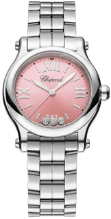 Chopard Happy Sport 278590-3012 Stainless steel Pink