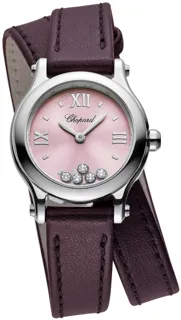 Chopard Happy Sport 278620-3004 Stainless steel Pink