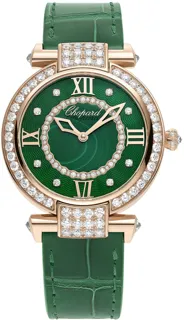 Chopard Imperiale Automatic 385377-5002 18kt Rose Gold Green