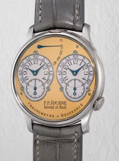 F.P. Journe Chronomètre à Résonance Platinum Yellow