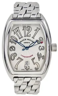 Franck Muller Conquistador 8002 SC 38mm Stainless steel Silver