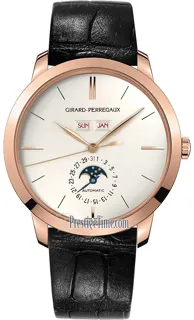 Girard-Perregaux 1966 49535-52-151-BK6A Rose gold Silver