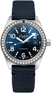 Glashütte SeaQ Automatic 1-39-11-09-82-34 Stainless steel Blue