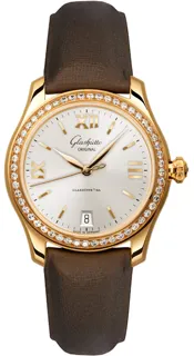 Glashütte Lady Serenade 39-22-04-11-44 36mm Rose gold Silver