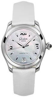 Glashütte Lady Serenade 39-22-08-02-44 36mm Stainless steel White