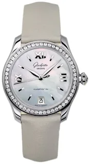 Glashütte Lady Serenade 39-22-08-22-44 36mm Stainless steel White