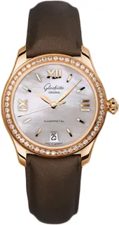 Glashütte Lady Serenade 39-22-09-11-44 36mm Rose gold White