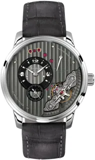 Glashütte PanoInverse 1-66-06-04-22-62 Stainless steel Gray