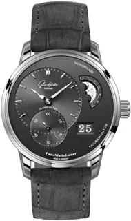 Glashütte PanoMaticLunar 1-90-02-43-32-62 Stainless steel Ruthenium