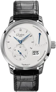 Glashütte PanoReserve 1-65-01-22-12-61 Stainless steel Silver