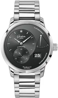 Glashütte PanoReserve 1-65-01-23-12-71 Stainless steel Ruthenium