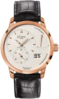 Glashütte PanoReserve 1-65-01-25-15-61 Red gold Silver