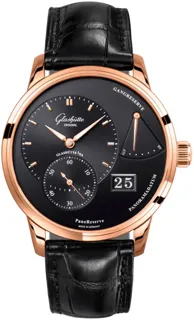 Glashütte PanoReserve 1-65-01-29-15-61 Red gold Black