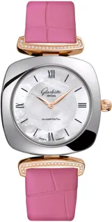 Glashütte Pavonina 1-03-02-05-16-31 31mm Stainless Steel$18kt Rose Gold White