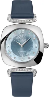 Glashütte Pavonina 1-03-02-06-12-34 31mm Stainless steel Blue