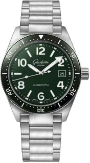 Glashütte SeaQ 1-39-11-13-83-70 Stainless steel Green