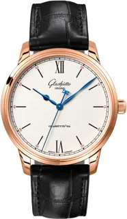 Glashütte Senator 1-36-01-02-05-01 Rose gold Silver