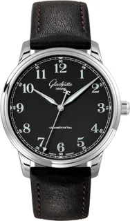 Glashütte Senator 1-36-01-03-02-01 Stainless steel Black