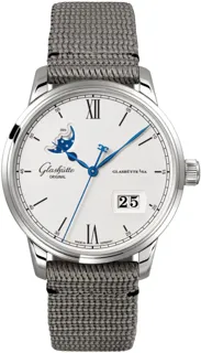 Glashütte Senator 1-36-04-01-02-66 Stainless steel Silver