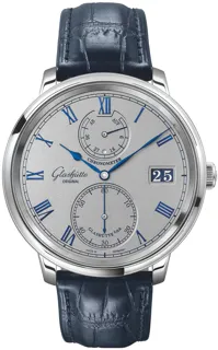 Glashütte Senator 1-58-08-01-04-61 White gold Silver