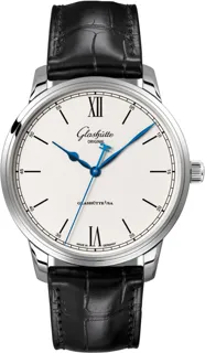 Glashütte Senator Excellence 1-36-01-01-02-01 Stainless steel Silver