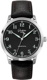 Glashütte Senator Excellence 1-36-01-03-02-65 Stainless steel Black