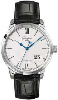 Glashütte Senator Excellence Panorama Date 1-36-03-01-02-30 40mm Stainless steel Silver