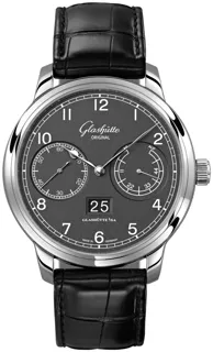 Glashütte Senator Observer 100-14-02-02-04 Stainless steel Grey