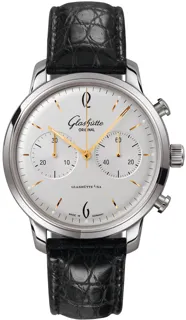 Glashütte Senator Sixties 1-39-34-03-22-04 Stainless steel Silver