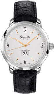 Glashütte Senator Sixties 2-39-47-01-02-04 Stainless steel Silver