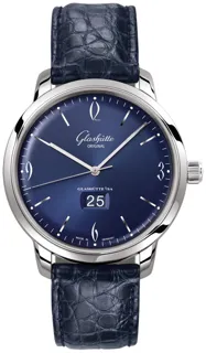 Glashütte Senator Sixties 2-39-47-06-02-04 Stainless steel Blue