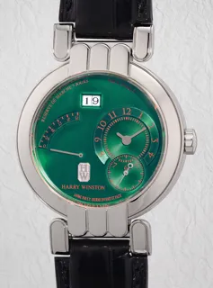 Harry Winston Opus One "Piece Unique" 200/MAFPJ 38P Platinum Green