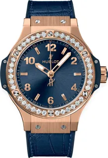 Hublot Big Bang 361.PX.7180.LR.1204 Yellow gold Blue