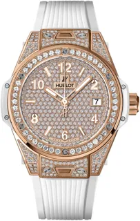 Hublot Big Bang One Click 465.OE.9010.RW.1604 39mm Yellow gold White