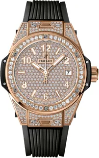 Hublot Big Bang One Click 465.OX.9010.RX.1604 39mm Yellow gold Black