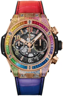 Hublot Big Bang Unico 441.OX.9910.LR.0999 Yellow gold Skeleton