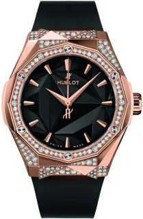 Hublot Classic 550.OS.1800.RX.1804.ORL19 Yellow gold Black