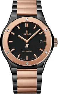 Hublot Classic Fusion 45, 42, 38, 33  510.CO.1180.CO Ceramic Black