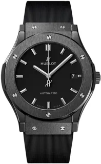 Hublot Classic Fusion 45, 42, 38, 33  511.CM.1171.RX Ceramic Black