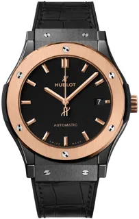 Hublot Classic Fusion 45, 42, 38, 33  511.CO.1181.LR Ceramic Black