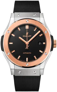 Hublot Classic Fusion 45, 42, 38, 33  542.NO.1181.RX Titanium$Rose Gold Black