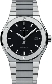 Hublot Classic Fusion 45, 42, 38, 33  548.NX.1170.NX Titanium Black