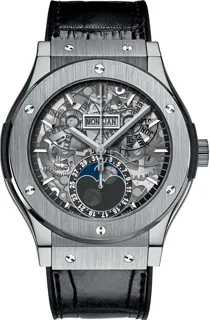 Hublot Classic Fusion Aerofusion 517.NX.0170.LR Titanium Skeleton