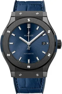 Hublot Classic Fusion Blue 565.CM.7170.LR Ceramic Blue