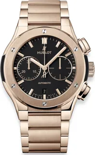 Hublot Classic Fusion Chronograph 520.OX.1180.OX Yellow gold Black