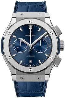 Hublot Classic Fusion Chronograph 541.NX.7170.LR Titanium Blue