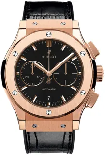 Hublot Classic Fusion Chronograph 541.OX.1181.LR 18kt Rose Gold Black