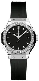 Hublot Classic Fusion Quartz 581.NX.1171.RX.1104 Titanium Black